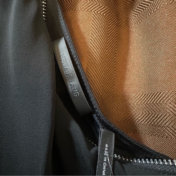 NWT Stunning Helmut Lang Asymmetric Zip Dress size XXS reg $475 style M04HW602 - Picture 7 of 9